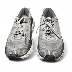 HOKA One One Bondi 7 Men’s Running Shoes Sz 9 Gray Max Cushion